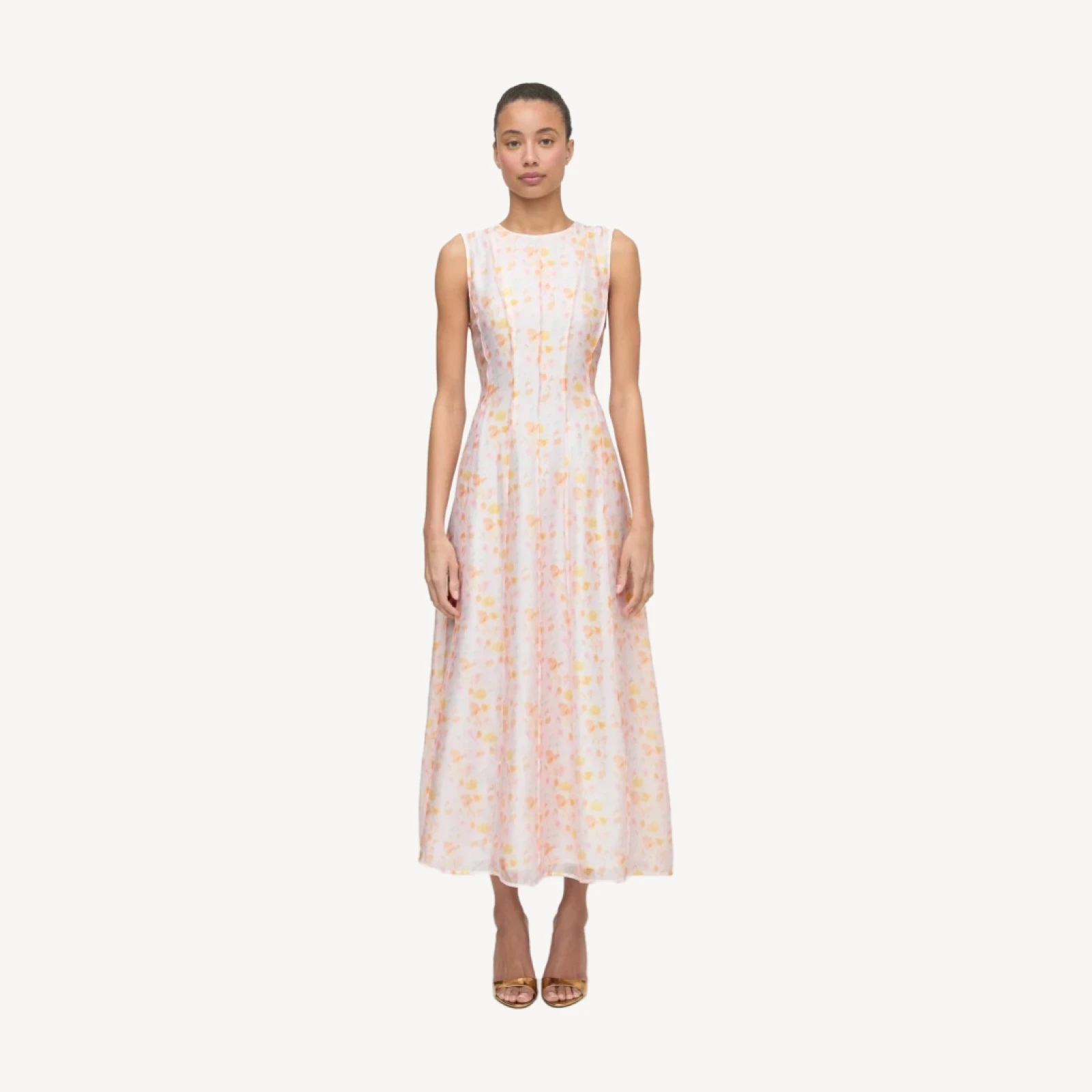 The Leanne Dress - Sunwashed Petals