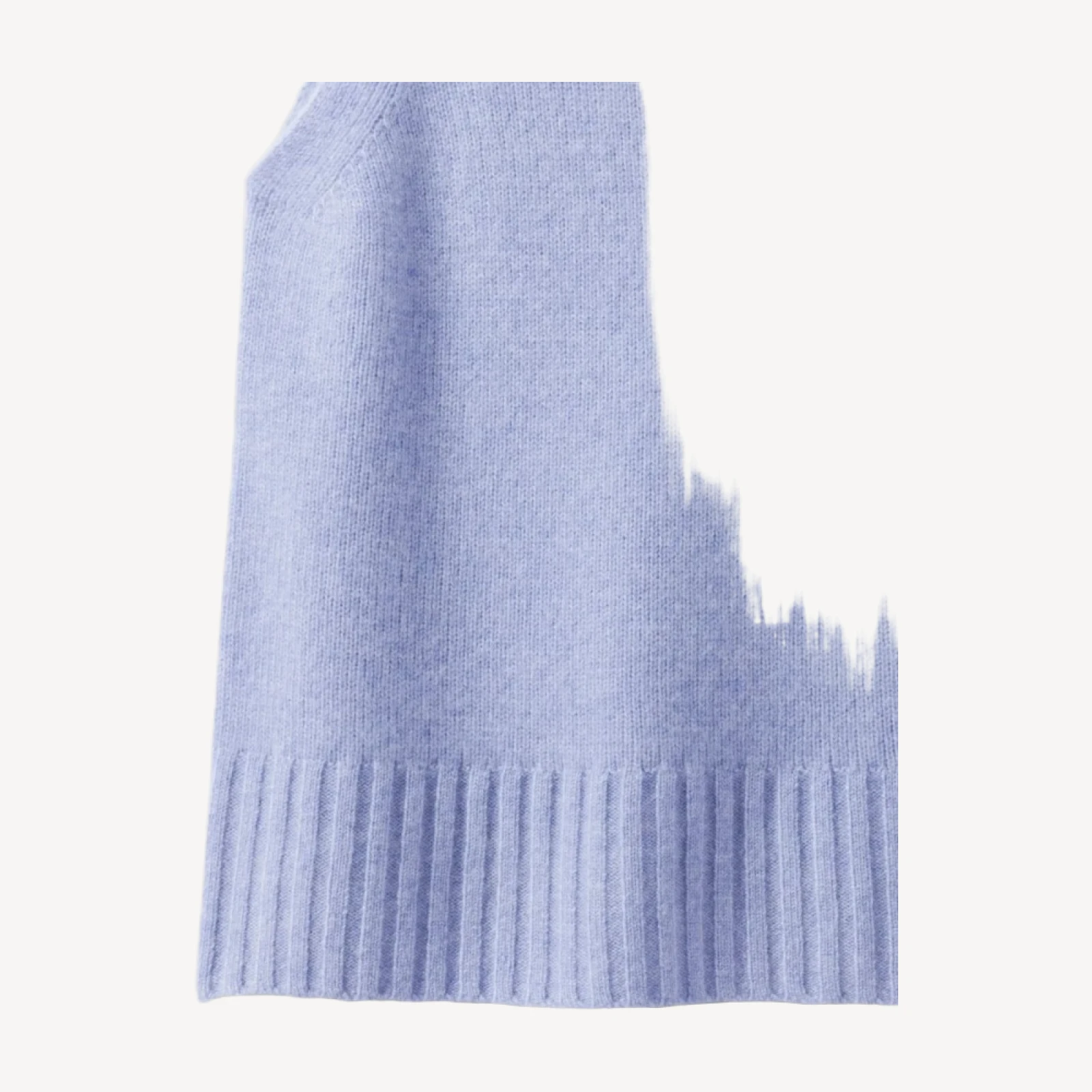 LOUISA SLEEVELESS MOCK NECK - AZZURRO MELANGE