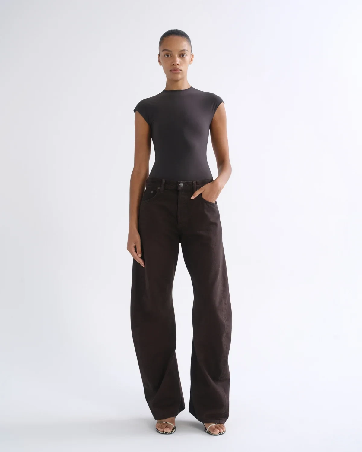 Spiral Jean in Deep Roast