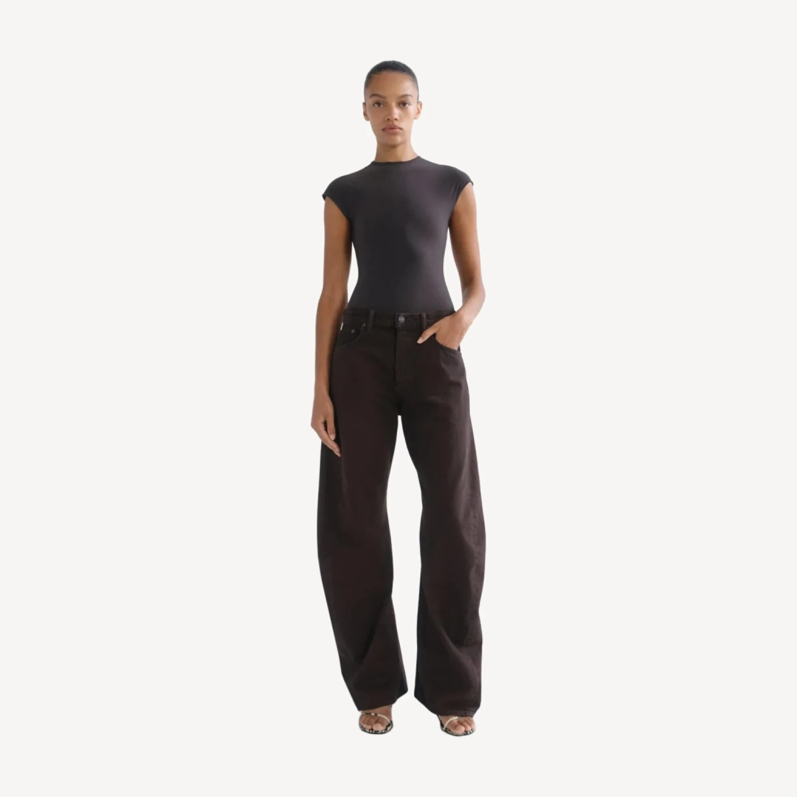 Spiral Jean in Deep Roast