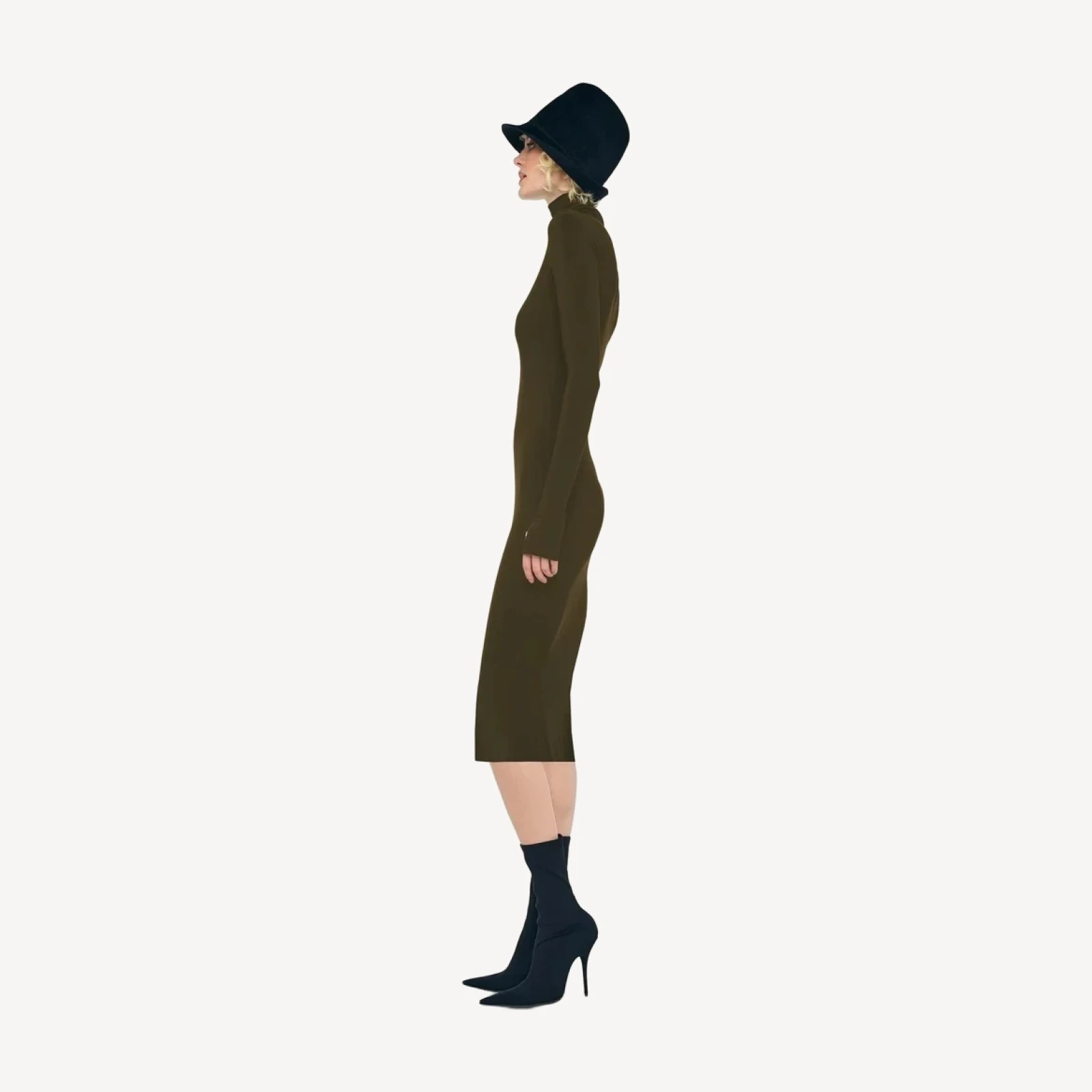 LONG SLEEVE TURTLENECK PICKLEBALL DRESS