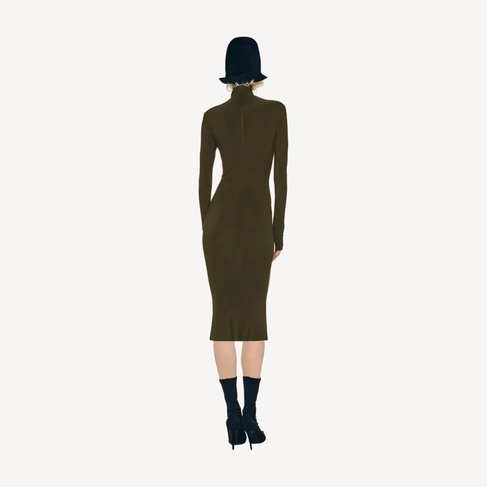 LONG SLEEVE TURTLENECK PICKLEBALL DRESS