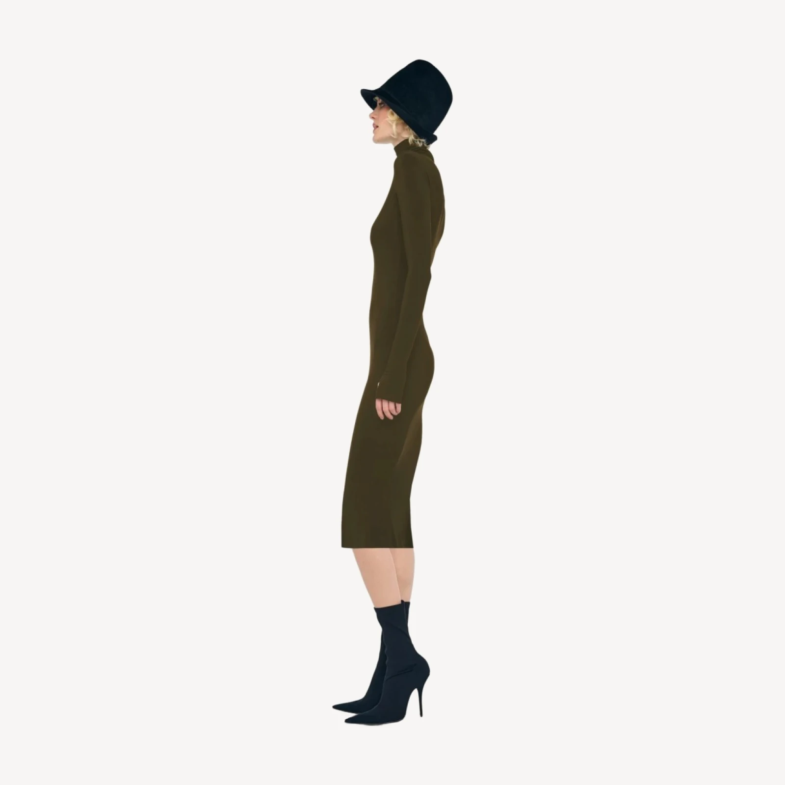 LONG SLEEVE TURTLENECK PICKLEBALL DRESS