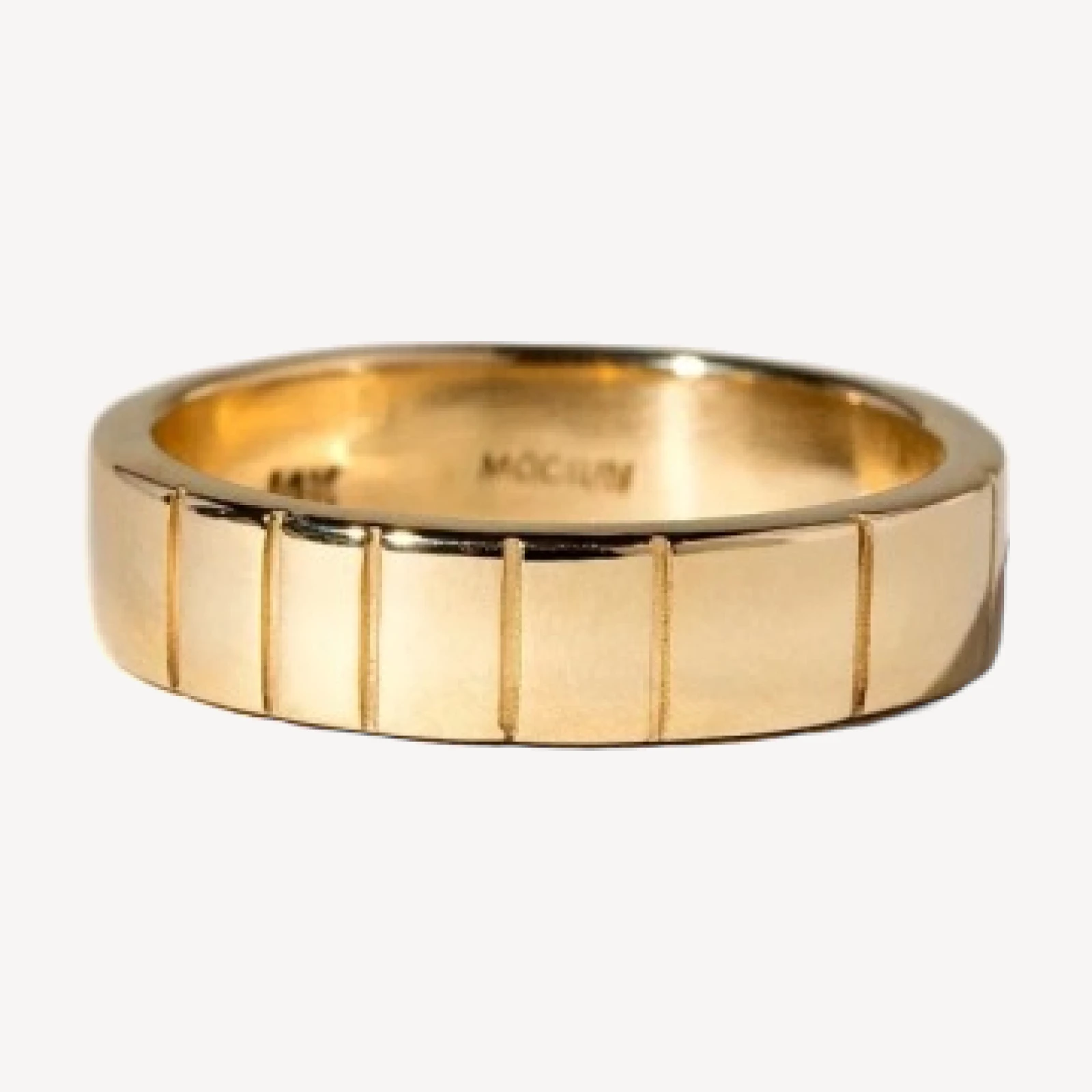 Etched Lines Band - 6mm Wide