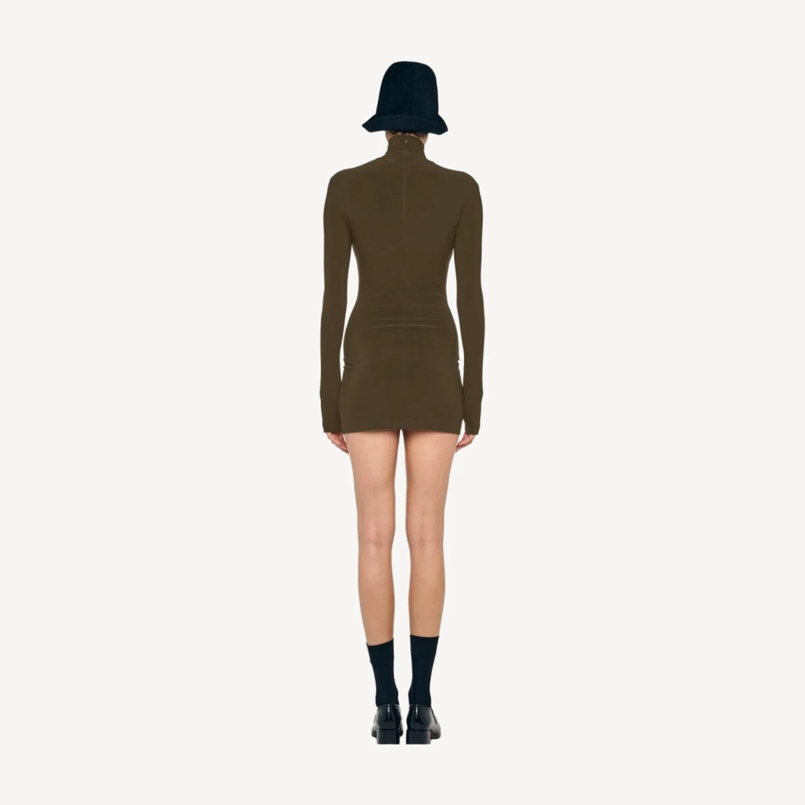 LONG SLEEVE TURTLENECK PICKLEBALL DRESS