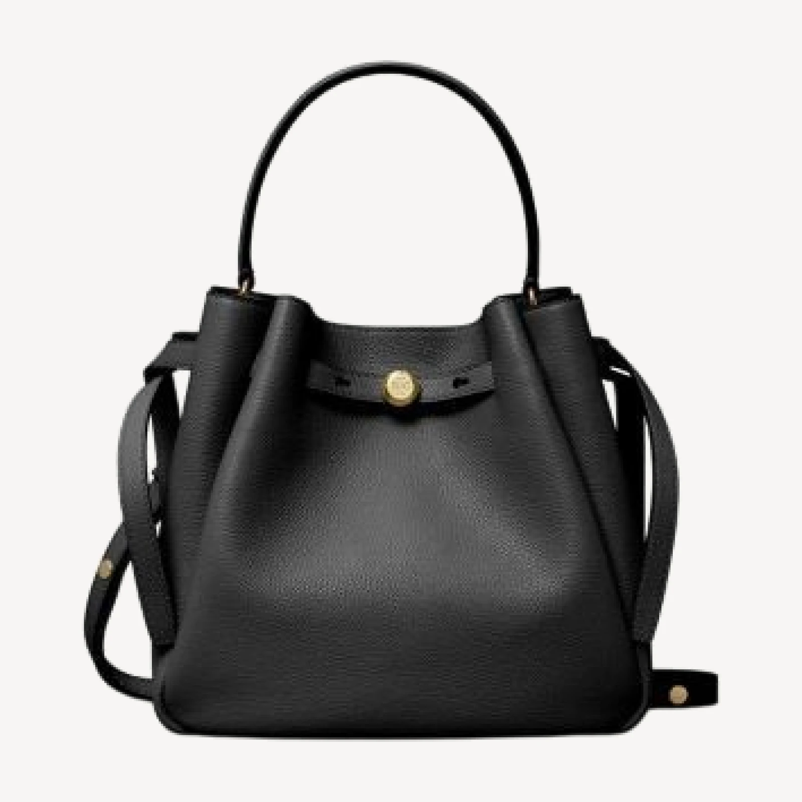 Tory Burch Romy Leather Bucket Bag