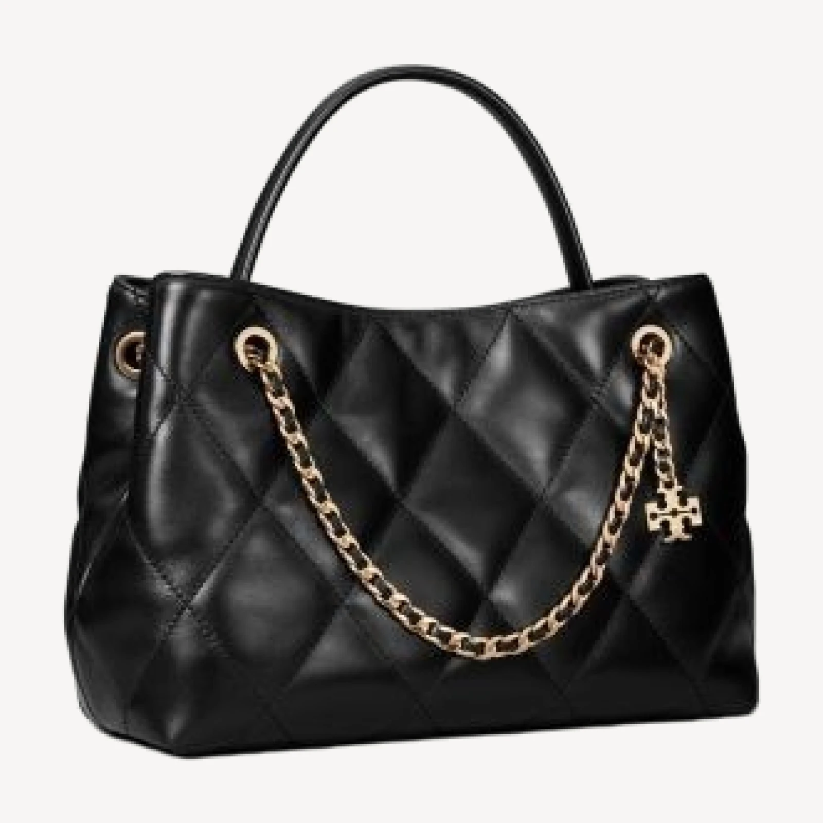 Tory Burch Fleming Quilted Leather Carryall