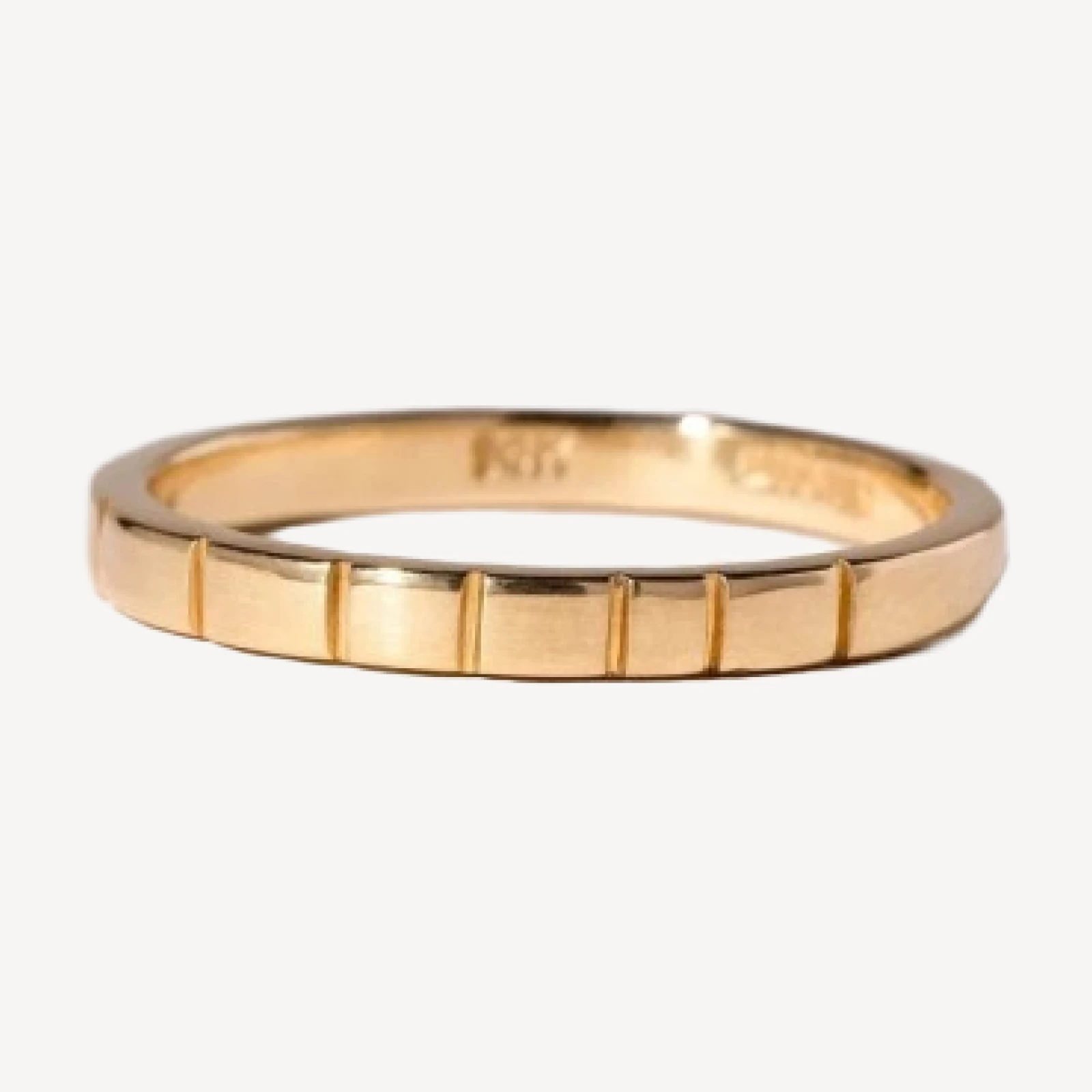 Etched Lines Band - 2mm
