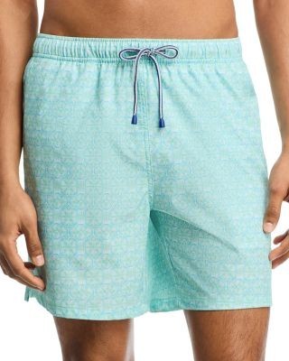Peter Millar Tide Lines 7 Swim Trunks