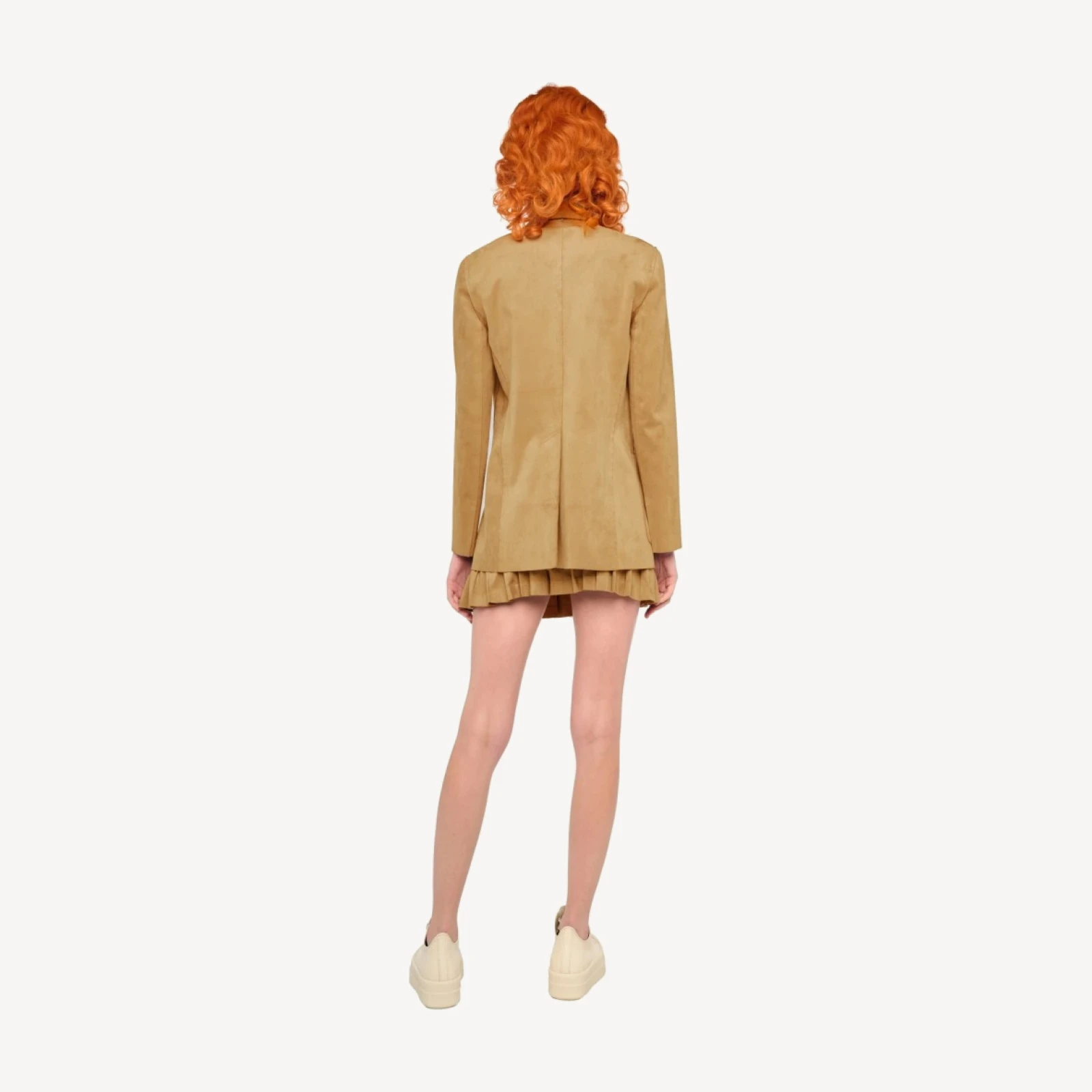 PLEATED MINI SKIRT