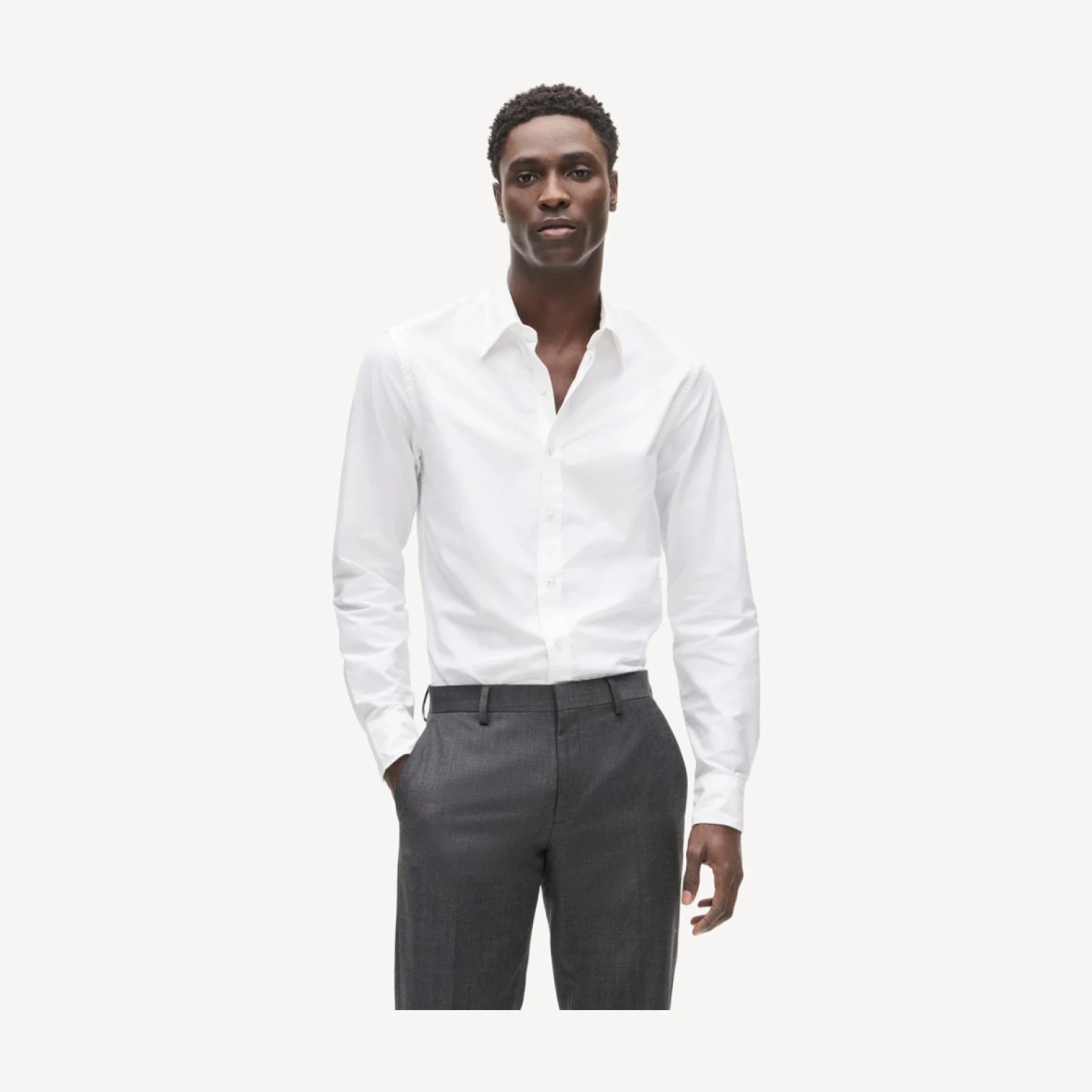Slim-fit Ludlow Portuguese cotton oxford dress shirt