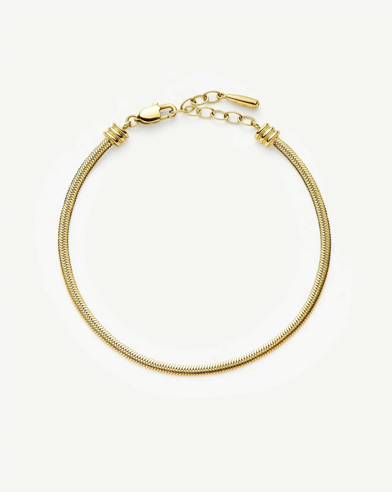 Thin Snake Chain Bracelet | 18ct Gold Plated