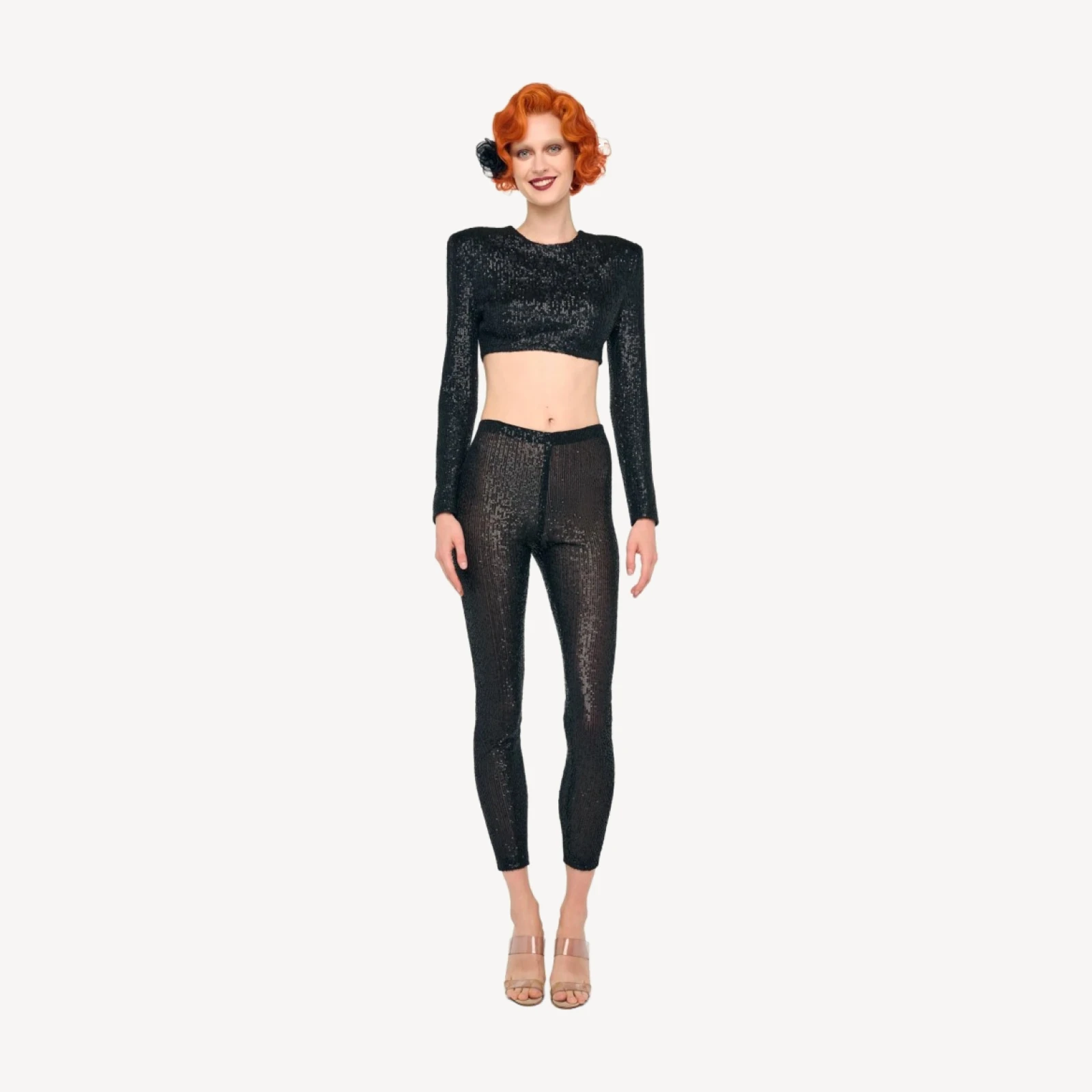 CROPPED LEGGING W/O WAISTBAND