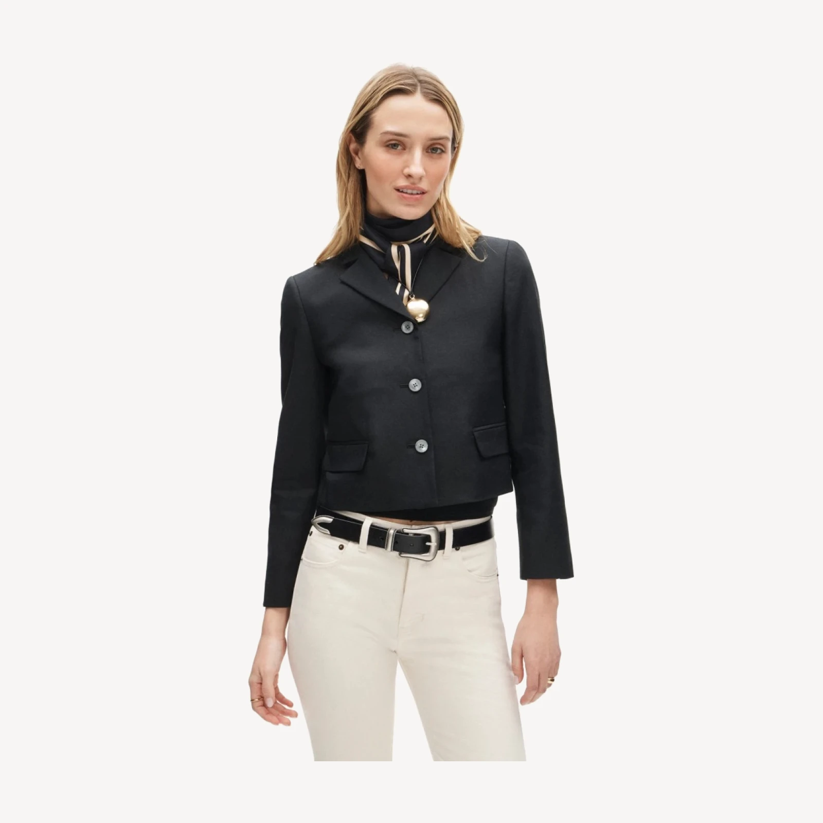 Lenore lady blazer in Gramercy linen blend