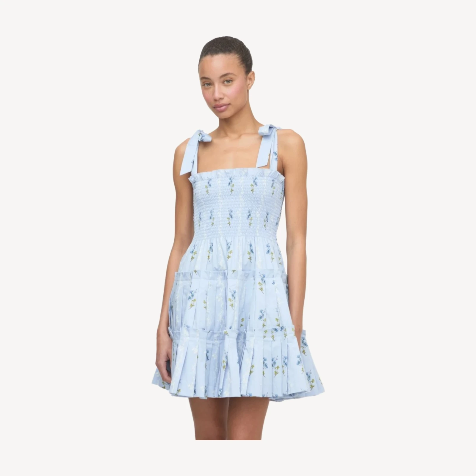 The Ribbon Charlotte Nap Dress - Bluebell Waltz
