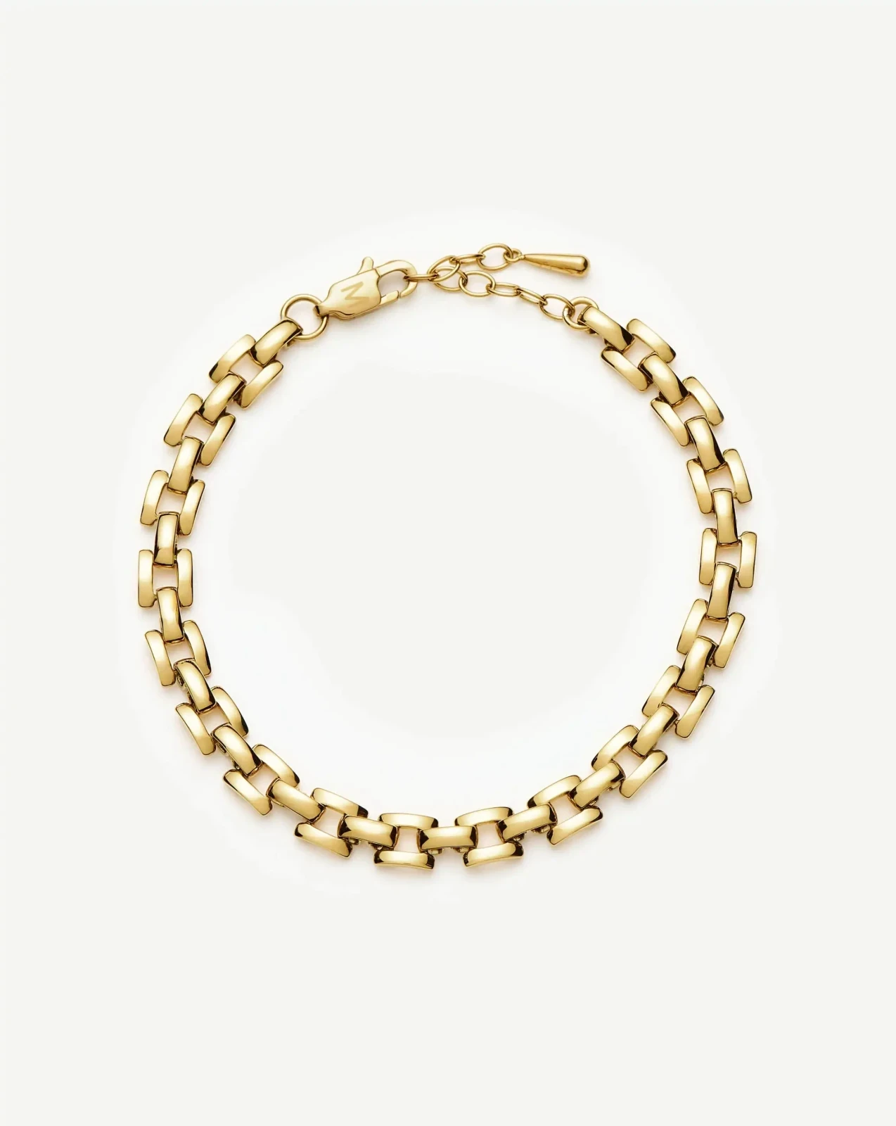 Timepiece Link Chain Bracelet | 18ct Gold Plated