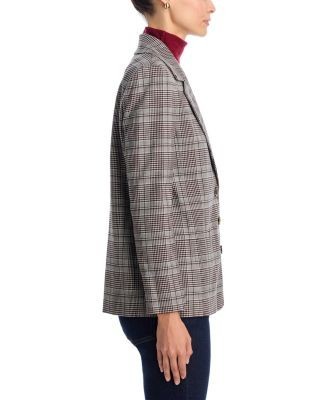 Alice and Olivia Michael Boxy Single Breasted Blazer, photo 5