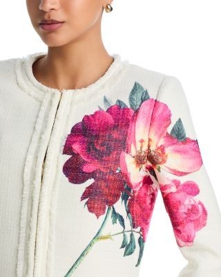Alice and Olivia Landon Cropped Boxy Jacket, photo 5