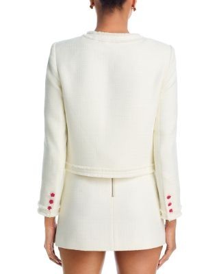 Alice and Olivia Landon Cropped Boxy Jacket, photo 6