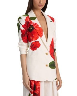 Alice and Olivia Elna Slim Long Blazer, photo 4