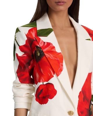 Alice and Olivia Elna Slim Long Blazer, photo 5