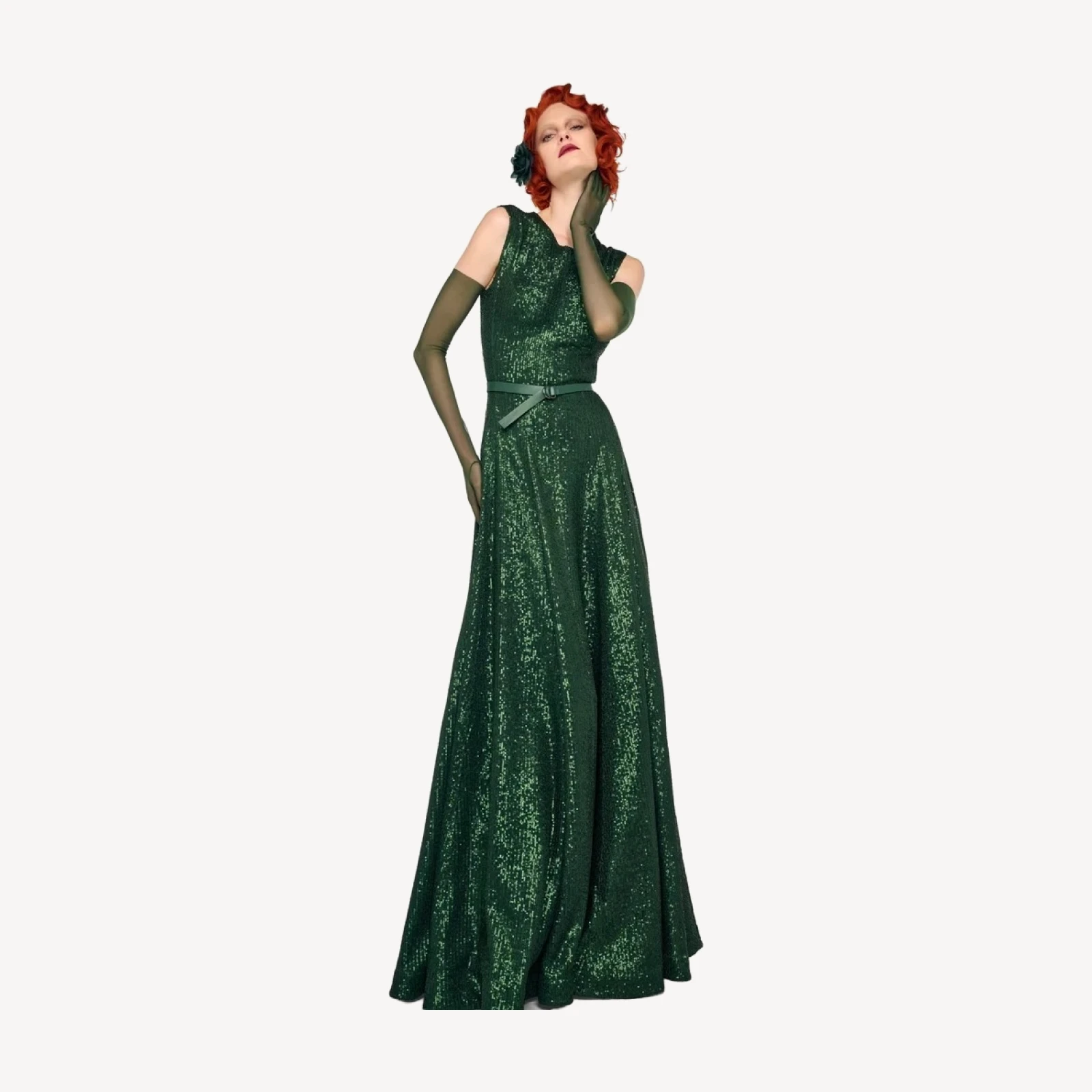 SLEEVELESS GRACE GOWN