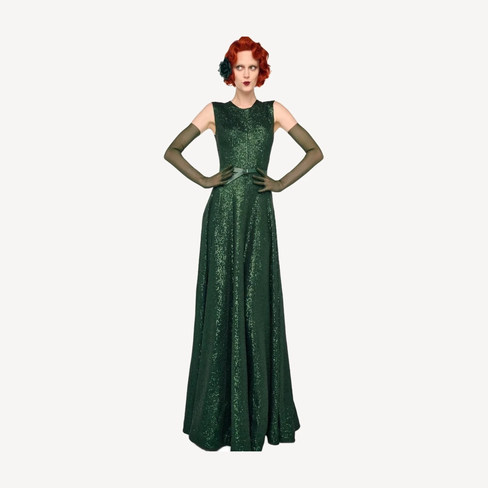SLEEVELESS GRACE GOWN