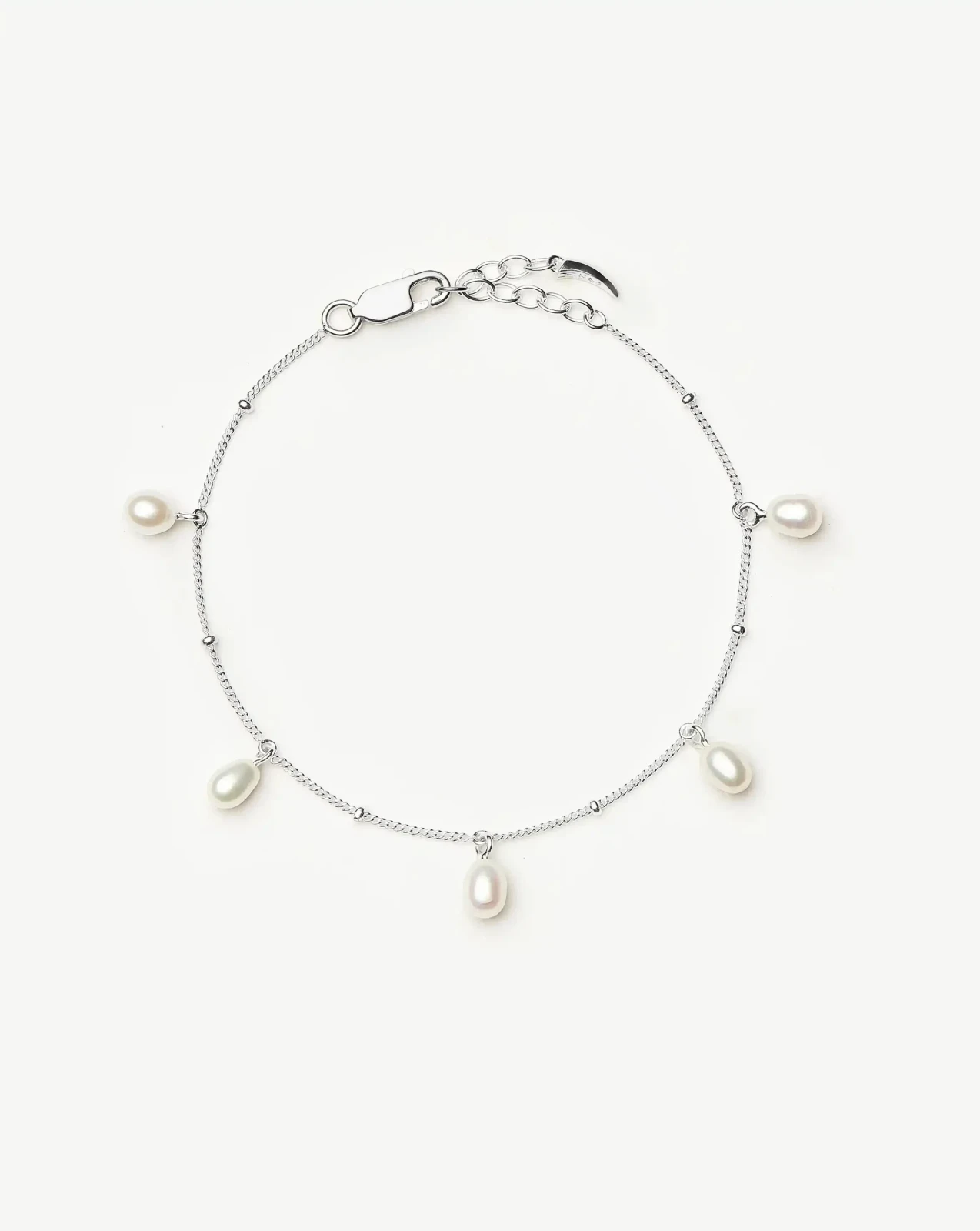Pearl Baya Baroque Chain Bracelet | Sterling Silver/Pearl