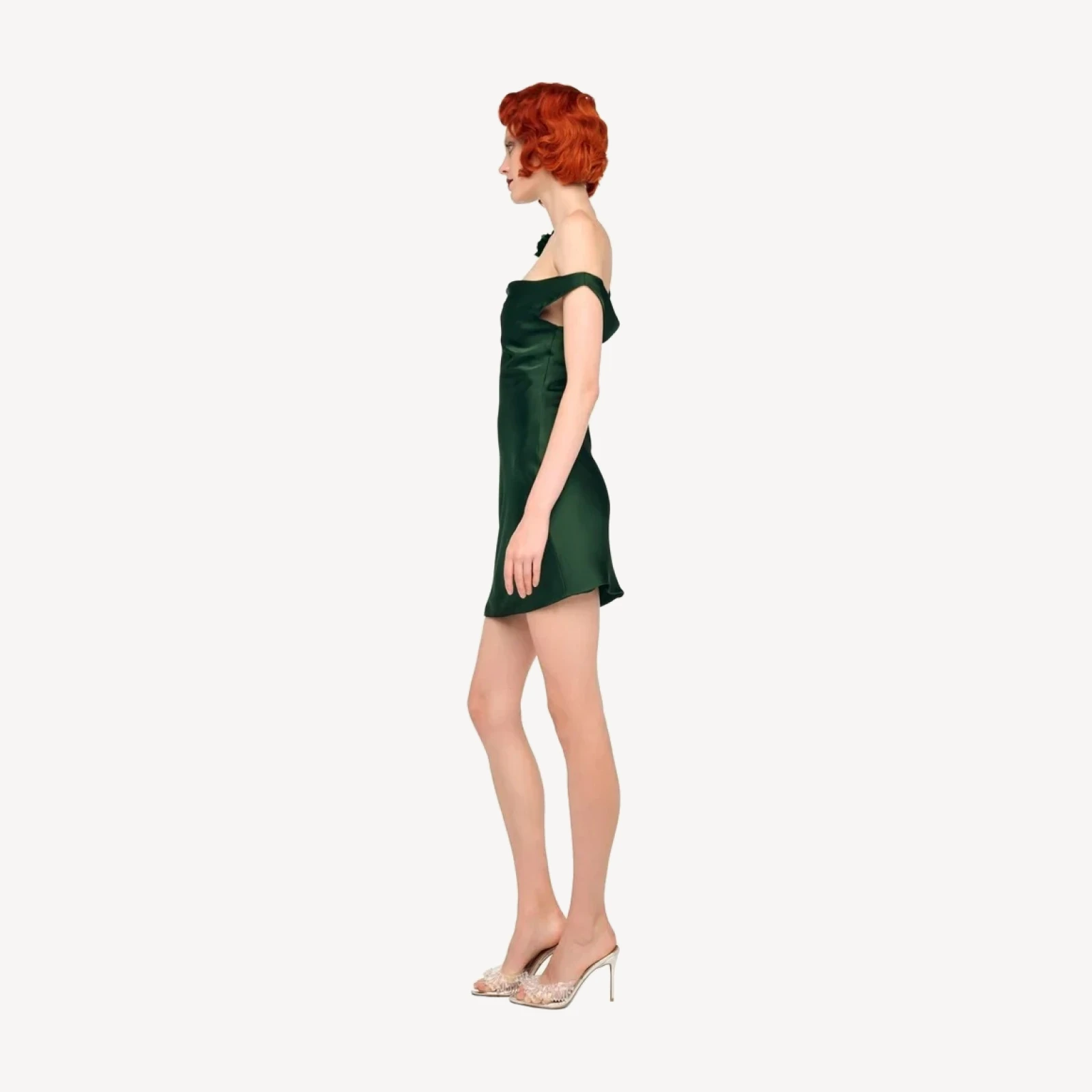 DROP SHOULDER MARIA MINI DRESS