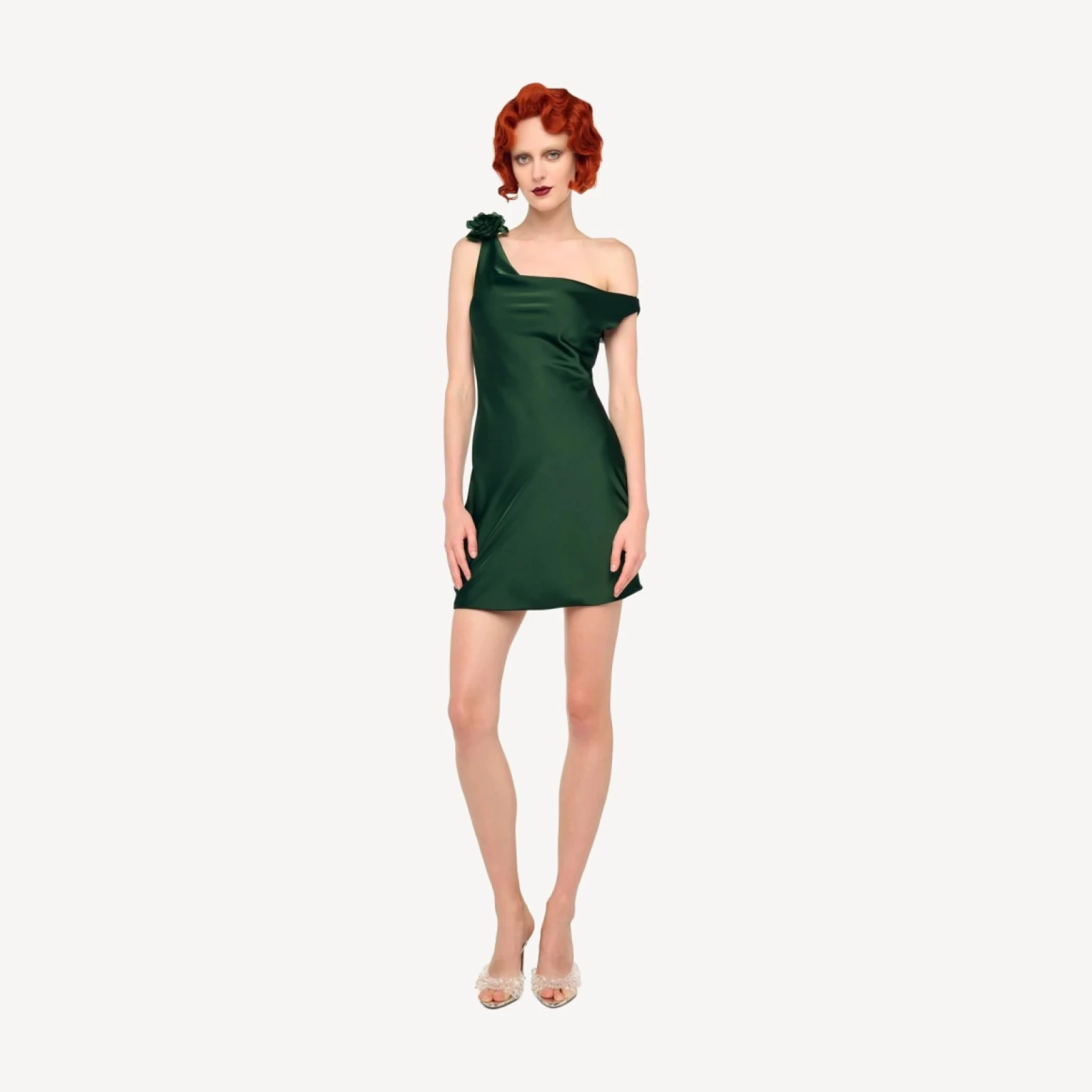 DROP SHOULDER MARIA MINI DRESS