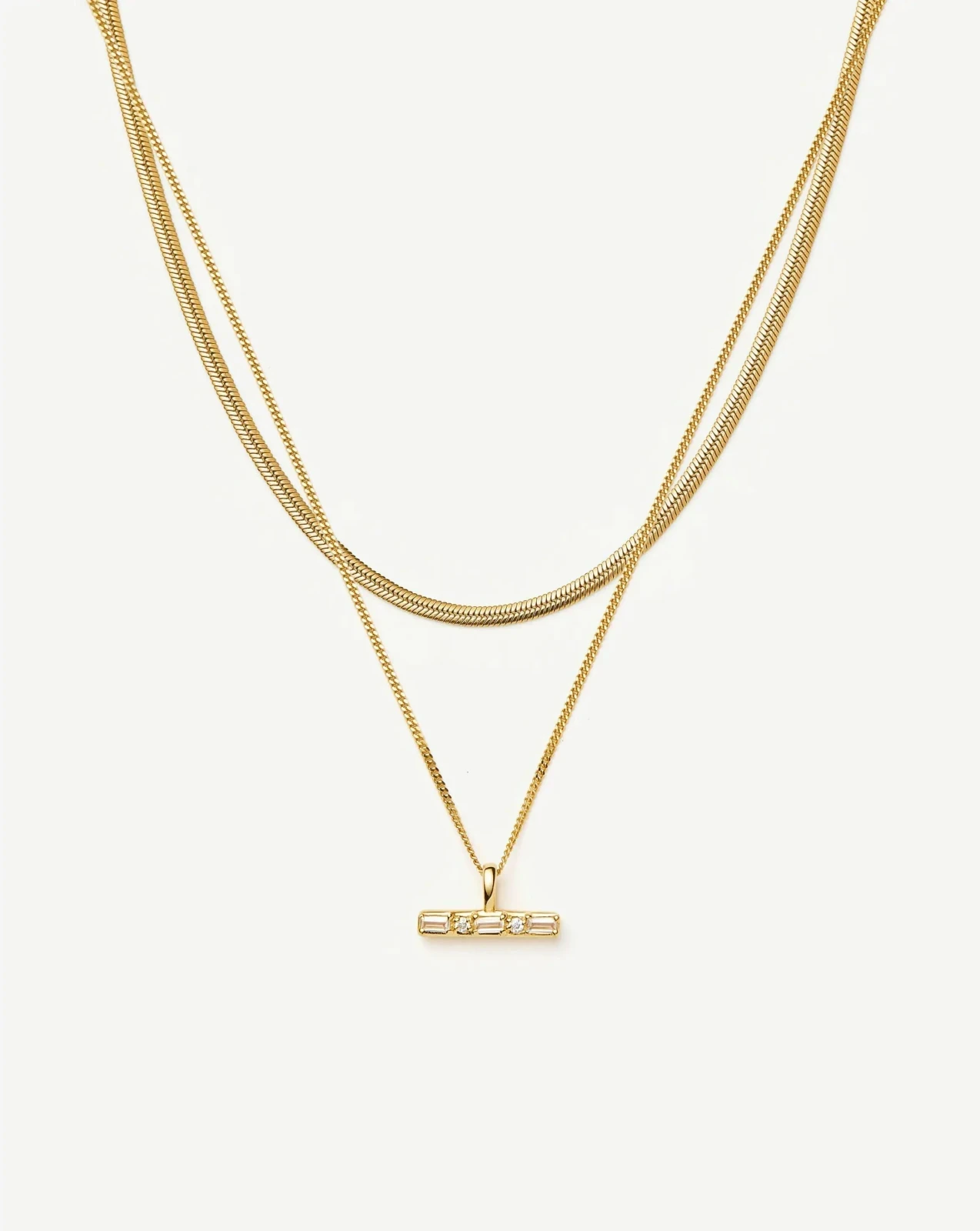 The Day-to-Night Necklace Set | 18ct Gold Vermeil/18ct Gold Plated