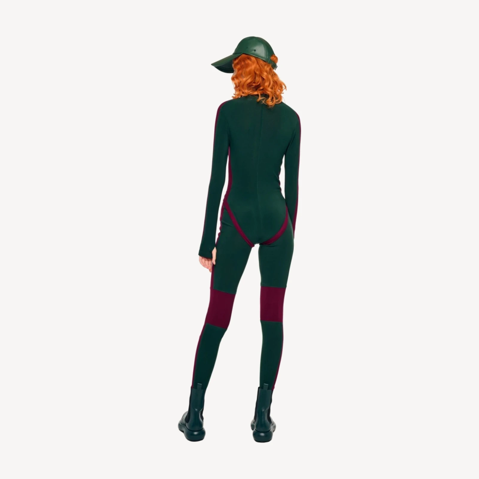 SIDE STRIPE LEGGING W/ KNEE PATCH