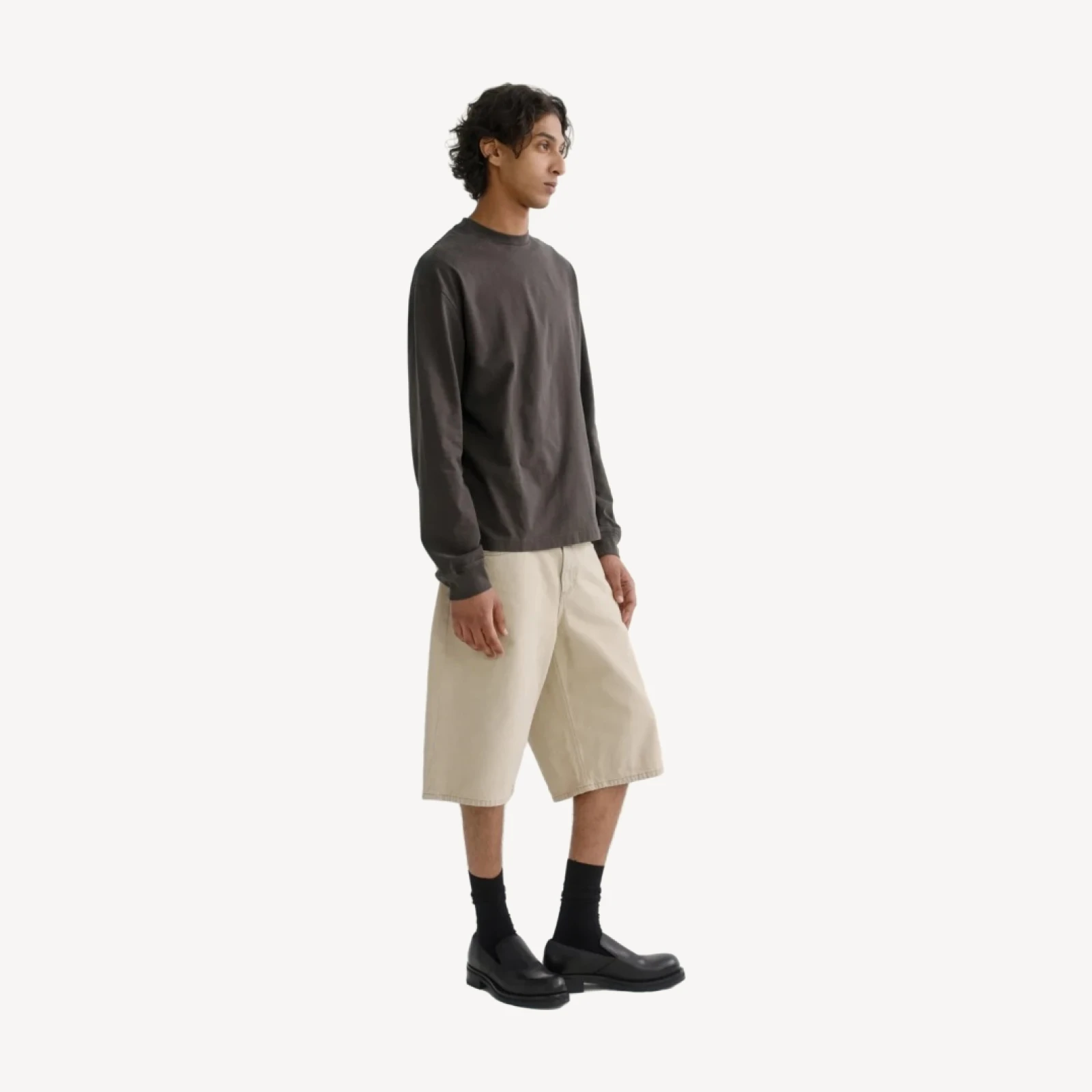 Fusion Skater Short in Burnished Khaki