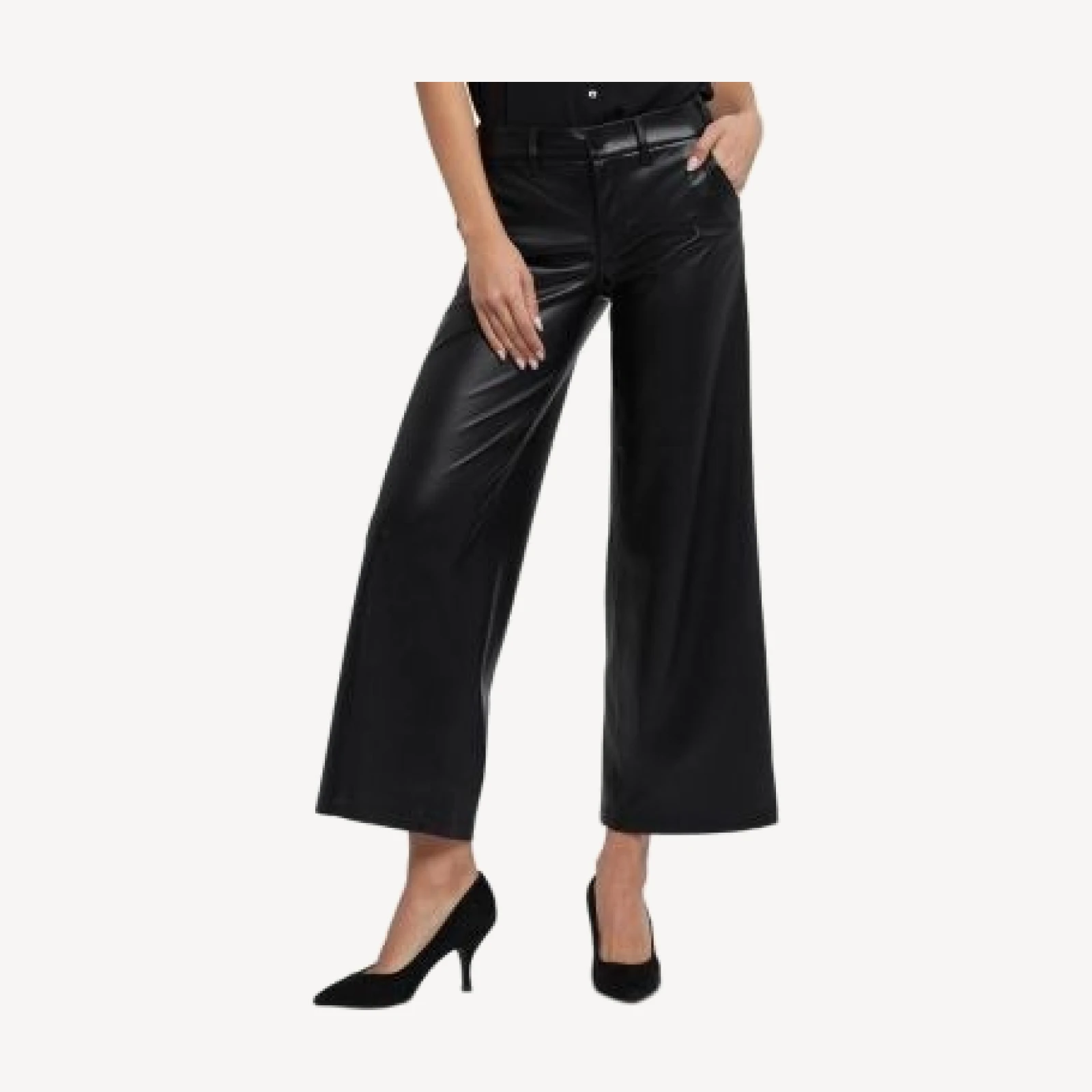 Nydj Faux Leather Ankle Pants