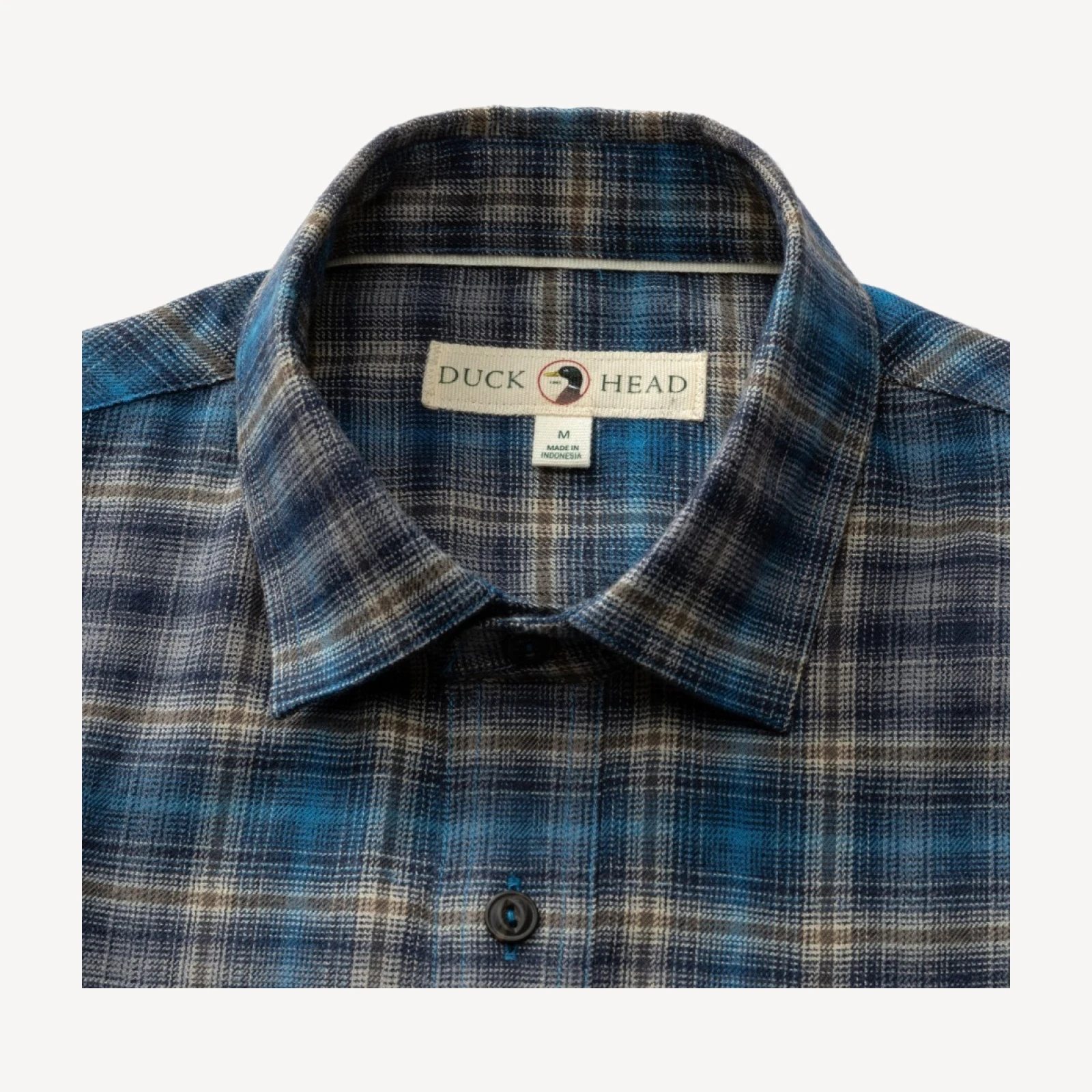 Performance Flannel Sport Shirt - Ellicot Plaid - Deep Navy