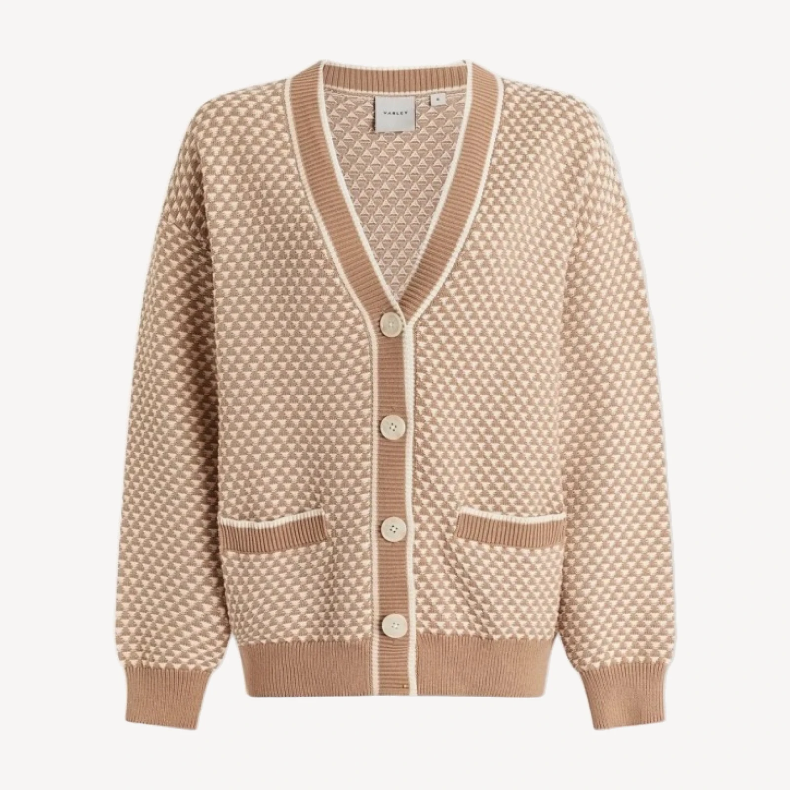 Tarran Stitch Knit Cardigan
