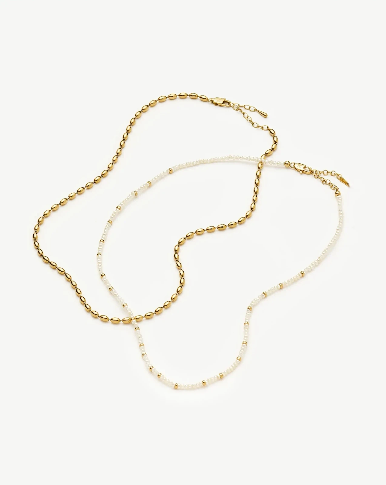 The Pearl-fect Necklace Set | 18ct Gold Plated