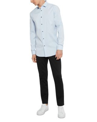 Theory Sylvain Button Down in Wealth