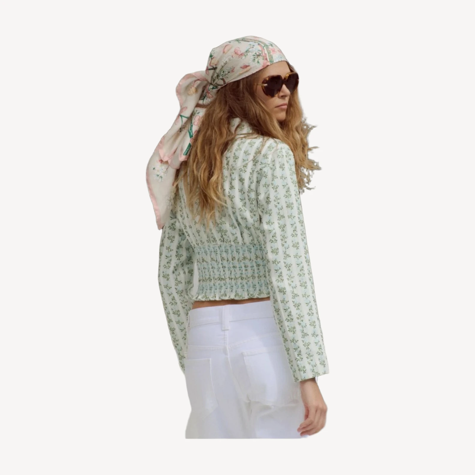The Hunter Jacket - Brocade Vine Stripe