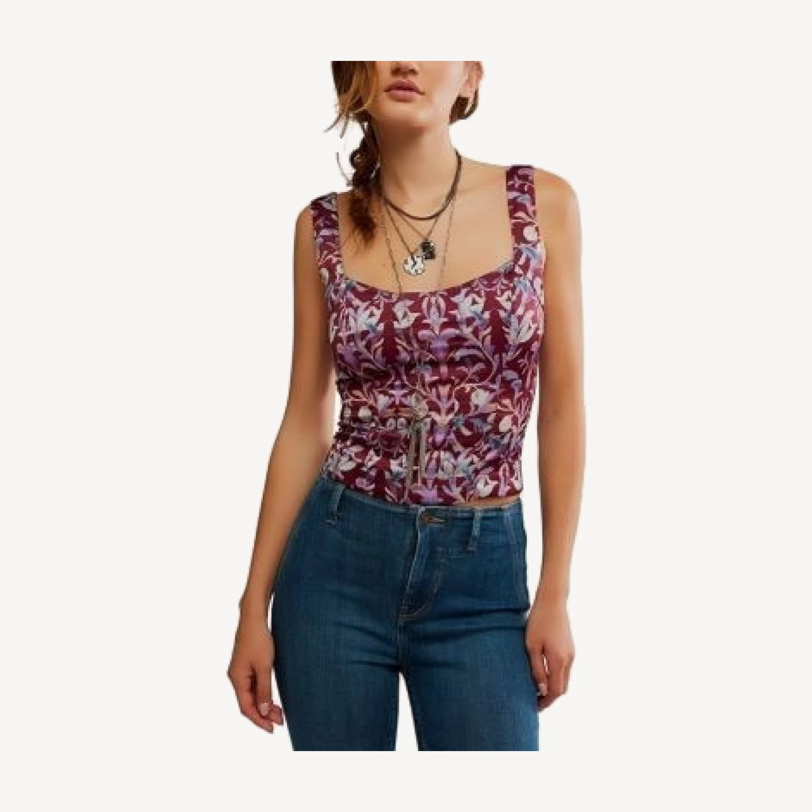Free People Grace Corset Top