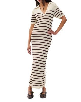 rag & bone Costi Short Sleeve Polo Dress