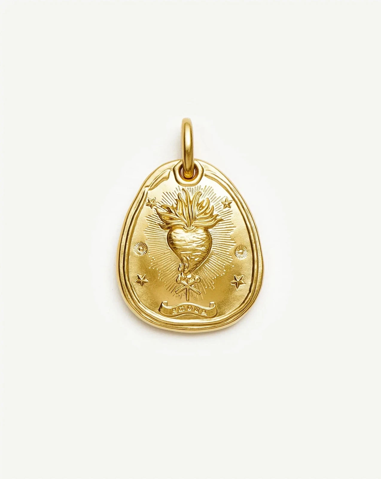 The Heart Talisman Pendant | 18ct Gold Plated