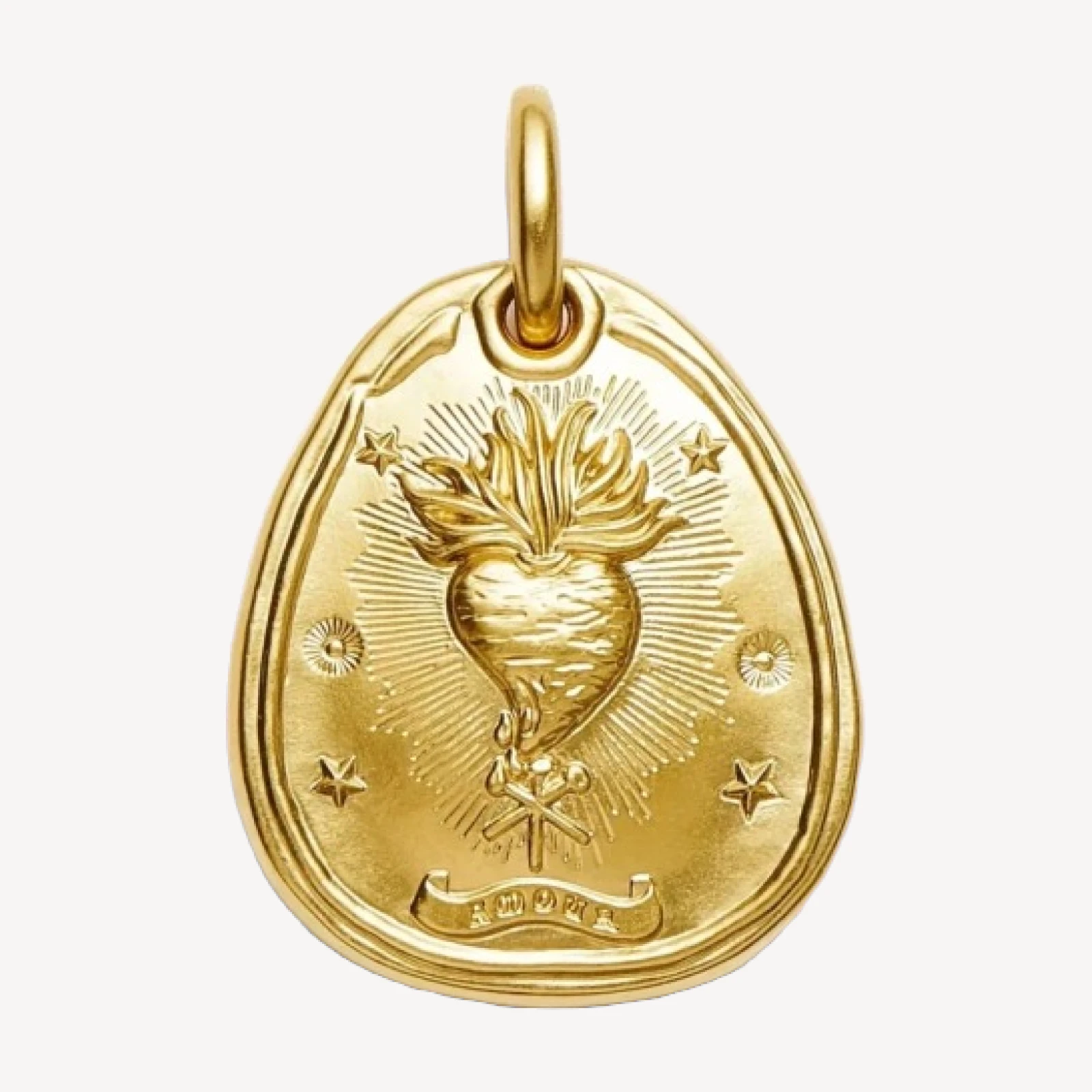 The Heart Talisman Pendant | 18ct Gold Plated