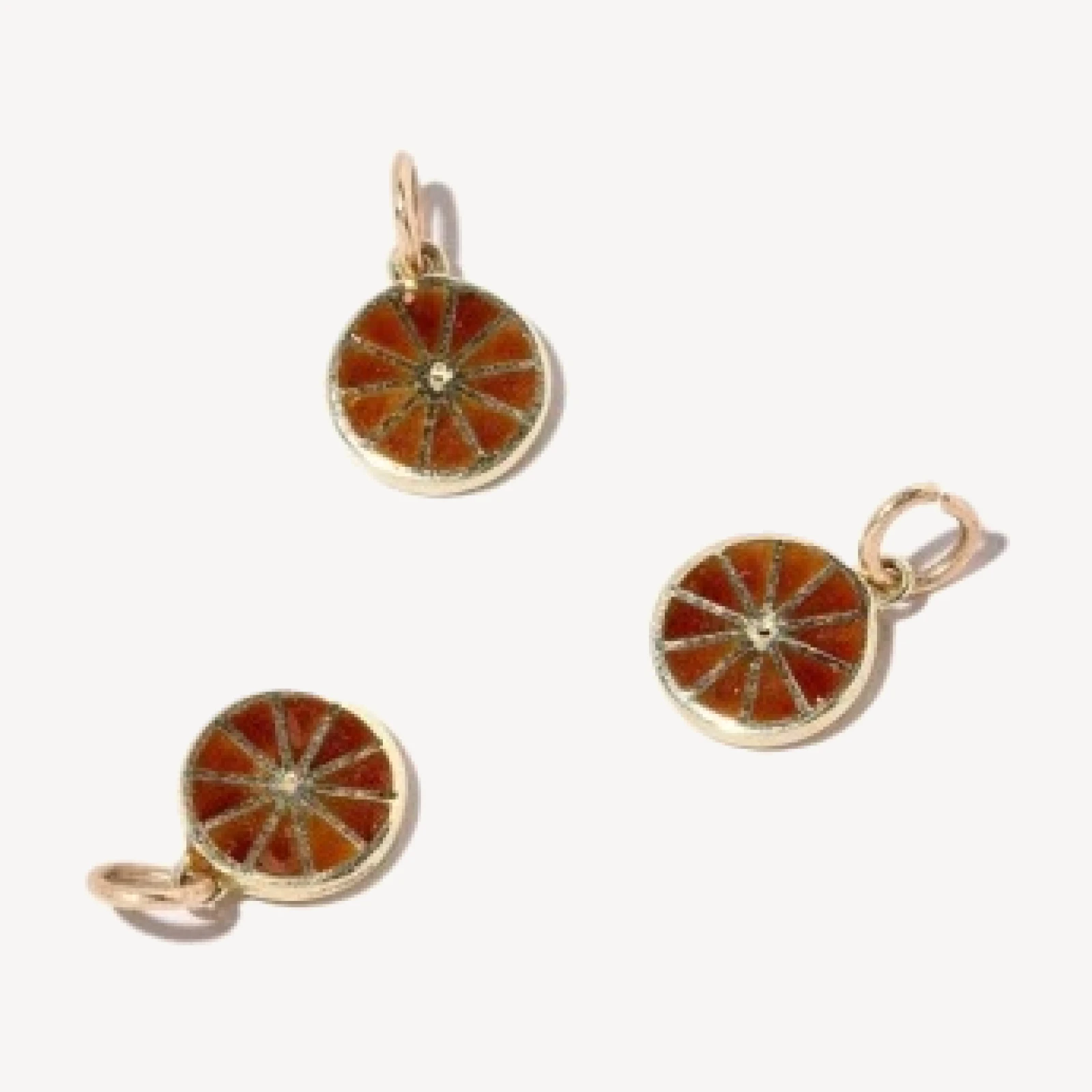 Orange Slice Charm