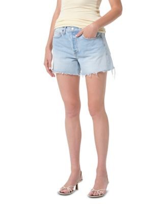 Agolde Parker Long Loose Fit Vintage Shorts