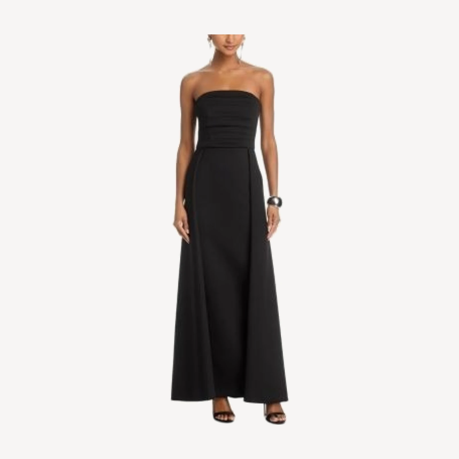 Aqua Tech Scuba Strapless Maxi Dress - Exclusive
