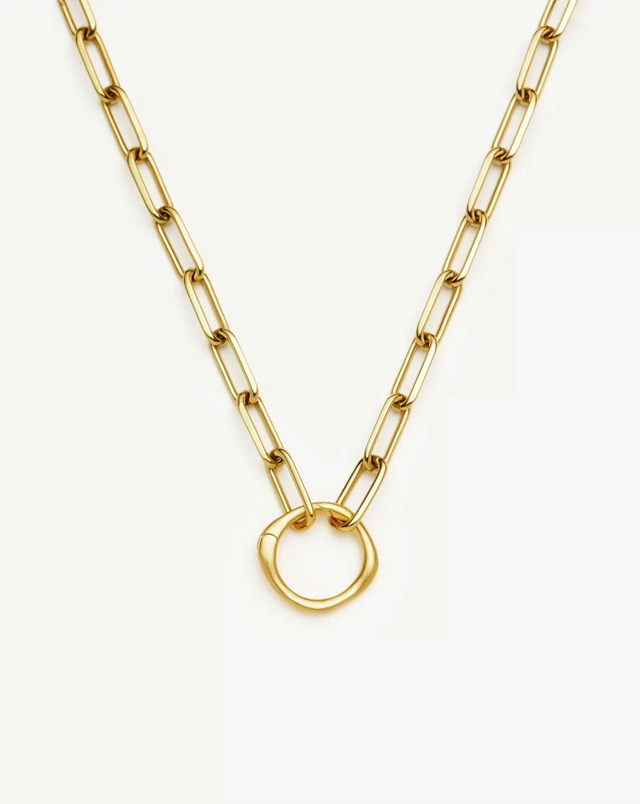 Harris Reed Interlinked Chain Necklace | 18ct Gold Plated