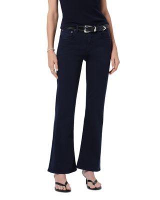 Citizens of Humanity Goldie Mid Rise Kick Flare Jeans in Navy