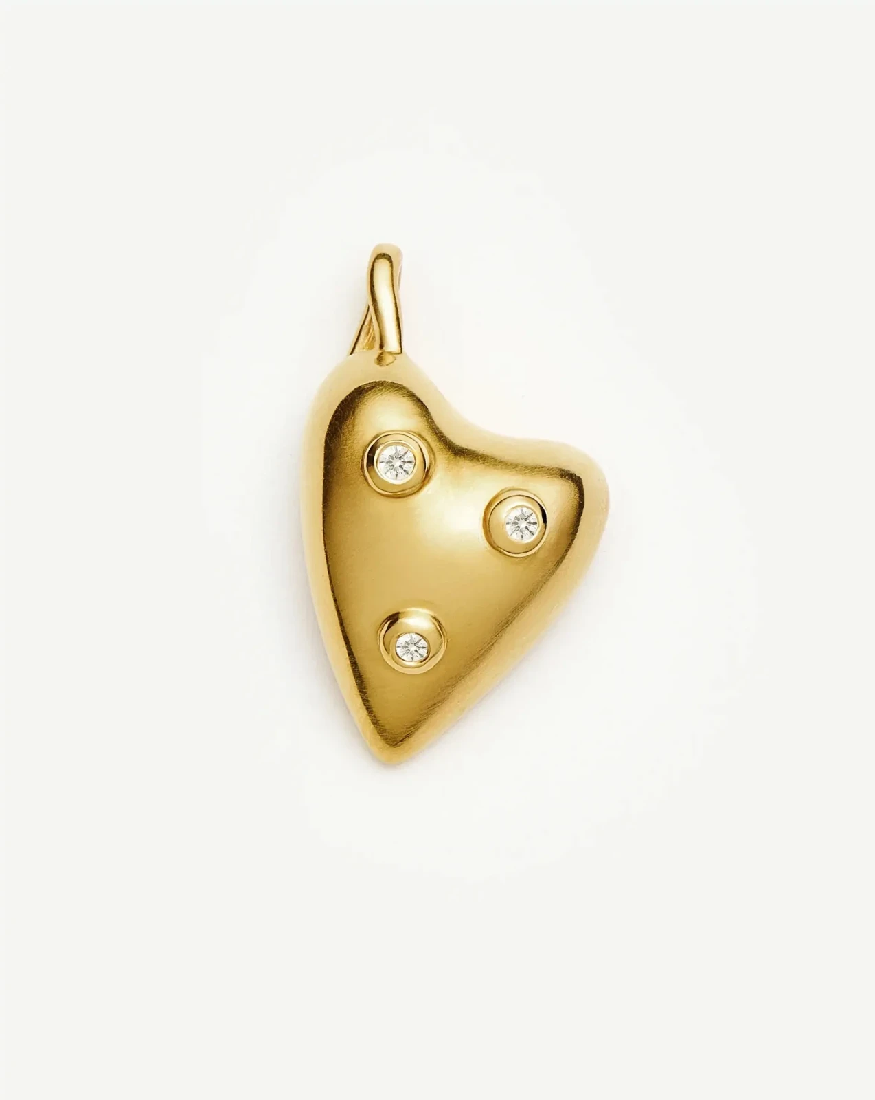Harris Reed All My Heart Pendant | 18ct Gold Plated/Cubic Zirconia