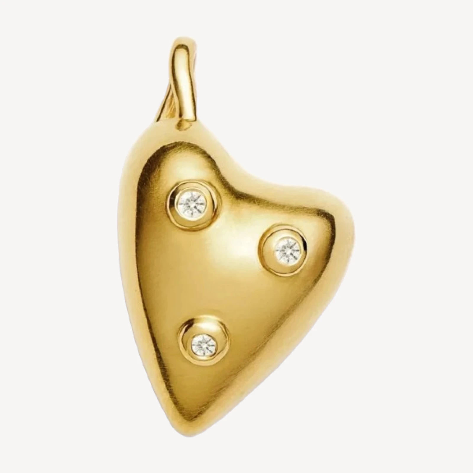 Harris Reed All My Heart Pendant | 18ct Gold Plated/Cubic Zirconia